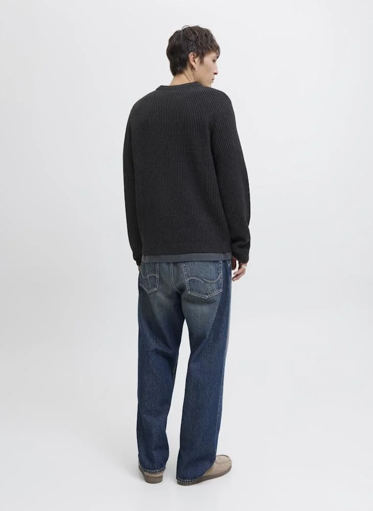 JACK & JONES  Casual Crew Neck Regular Fit Sweatshirt for Men | Best Price UAE